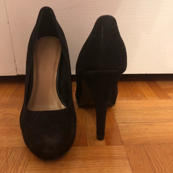 Suede black heels - Picture 3 of 3